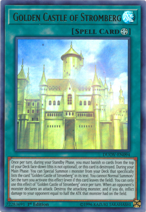 Yu-Gi-Oh! Golden Castle of Stromberg