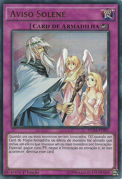 Card Gallery:Solemn Warning | Yu-Gi-Oh! Wiki | Fandom