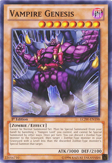 Vampire Genesis | Yu-Gi-Oh! Wiki | Fandom