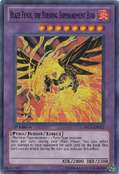 PRC1-EN012 (SR) "Blaze Fenix, the Burning Bombardment Bird"