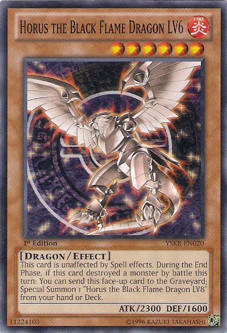 Horus the Black Flame Dragon LV6 (anime), Yu-Gi-Oh! Wiki