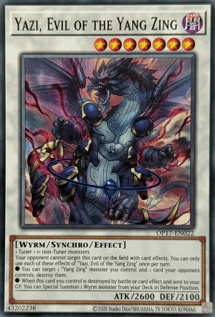 Card Errata:Yazi, Evil of the Yang Zing | Yu-Gi-Oh! Wiki | Fandom