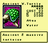 #449 "Ancient W.Turtle"