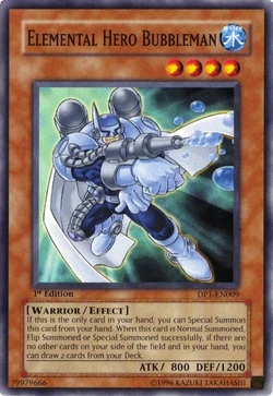 Card Gallery:Elemental HERO Bubbleman | Yu-Gi-Oh! Wiki | Fandom