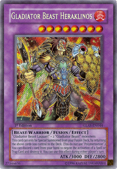 Card Gallery:Gladiator Beast Heraklinos | Yu-Gi-Oh! Wiki | Fandom