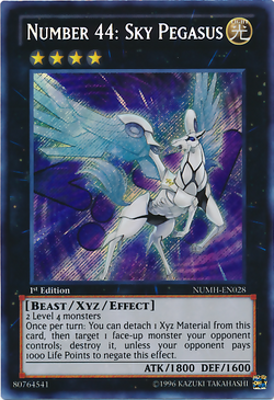 Card Gallery:Number 44: Sky Pegasus | Yu-Gi-Oh! Wiki | Fandom