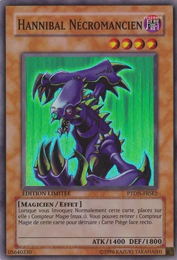 遊戯王　ハンニバル・ネクロマンサー　ウルトラ　GBI-B01 ハンニバル・ネクロマンサー【遊戯王トレカお買得価格通販：CBトレコロ】