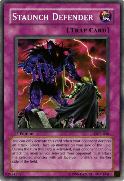 Card Errata:Staunch Defender | Yu-Gi-Oh! Wiki | Fandom