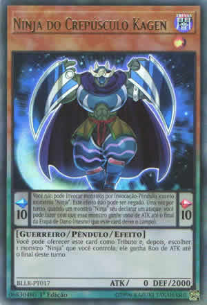 Ninja do Dragão Azul, Yu-Gi-Oh!