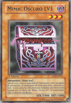 Mavin  Yugioh Dark Mimic Lv3 SOD-EN010 Rare & Ultimate Rare - 1st