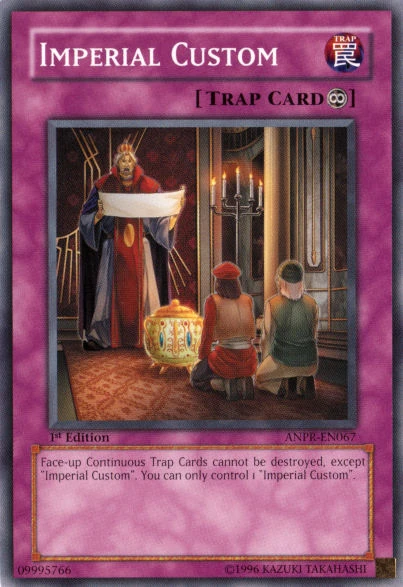 Card Errata:Imperial Custom | Yu-Gi-Oh! Wiki | Fandom