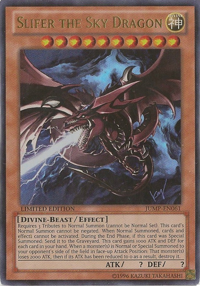 Card Errata:Slifer the Sky Dragon | Yu-Gi-Oh! Wiki | Fandom