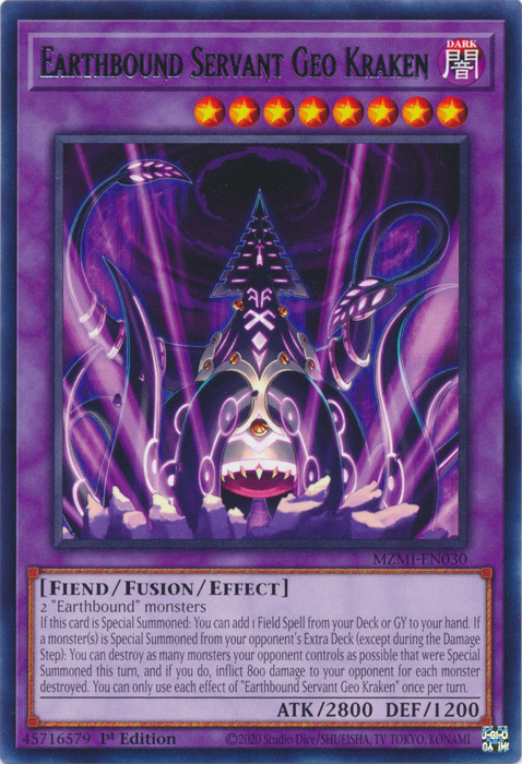 Card Gallery:Earthbound Servant Geo Kraken | Yu-Gi-Oh! Wiki 