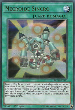 Necroid Synchro Ultra Rare 1st Edition DUSA-EN015 Necroid Synchro Ultra Rare 1st Edition DUSA-EN015