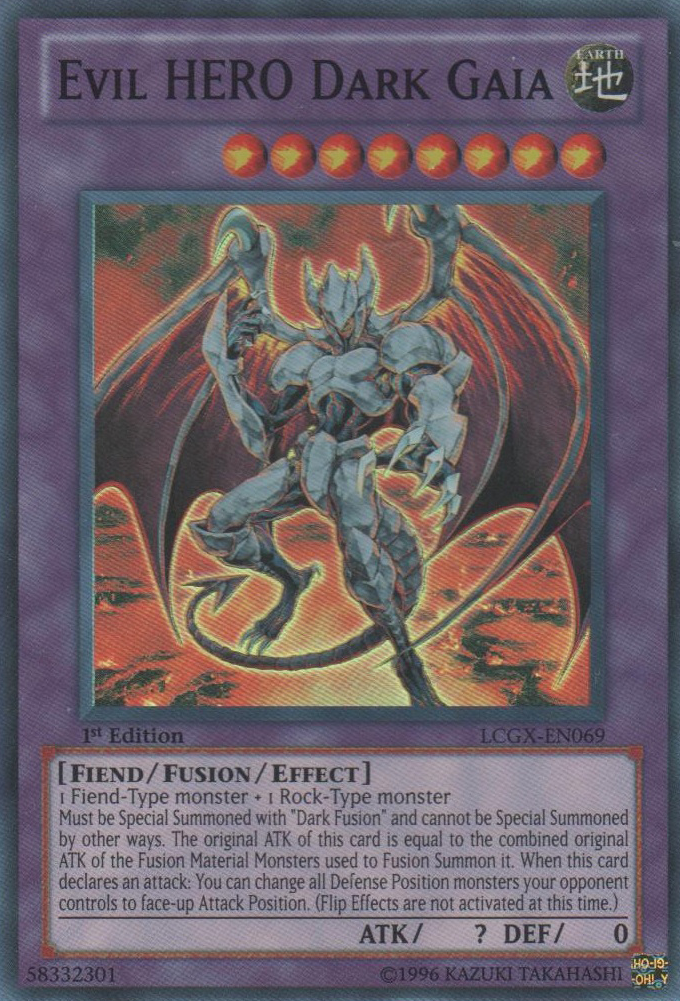 Evil Hero Dark Gaia Otk Yu Gi Oh Wiki Fandom