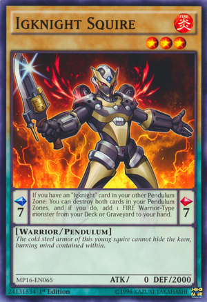 Igknight Squire | Yu-Gi-Oh! Wiki | Fandom