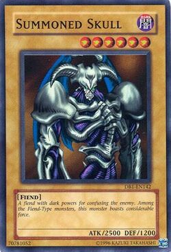 PSA9 遊戯王　旧アジア版　1st SUMMONED SKULL Yu-Gi-Oh! Summoned Skull MRD-003 1st Edition Ultra Rare
