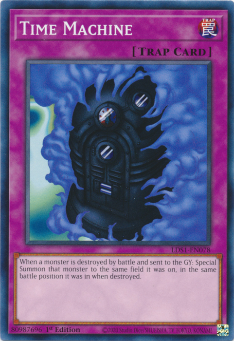 遊戯王 時の機械-タイムマシーン 英語版 シークレット シク 1st CSOC Time Machine | Yu-Gi-Oh! Wiki | Fandom