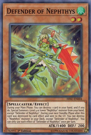 Defender of Nephthys | Yu-Gi-Oh! Wiki | Fandom