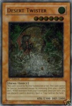 Card Gallery:Desert Twister | Yu-Gi-Oh! Wiki | Fandom