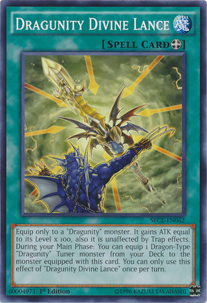 Dragunity Divine Lance | Yu-Gi-Oh! Wiki | Fandom