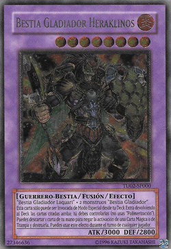 Card Gallery:Gladiator Beast Heraklinos | Yu-Gi-Oh! Wiki | Fandom