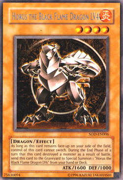Horus the Black Flame Dragon LV8 (UTR) - Soul of the Duelist - YuGiOh