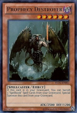 Card Gallery:Prophecy Destroyer | Yu-Gi-Oh! Wiki | Fandom