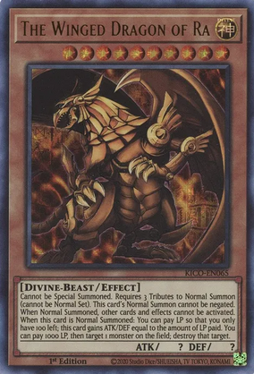 PSA 10 The Winged Dragon of Ra G4 Secret 2nd Season Yugioh
