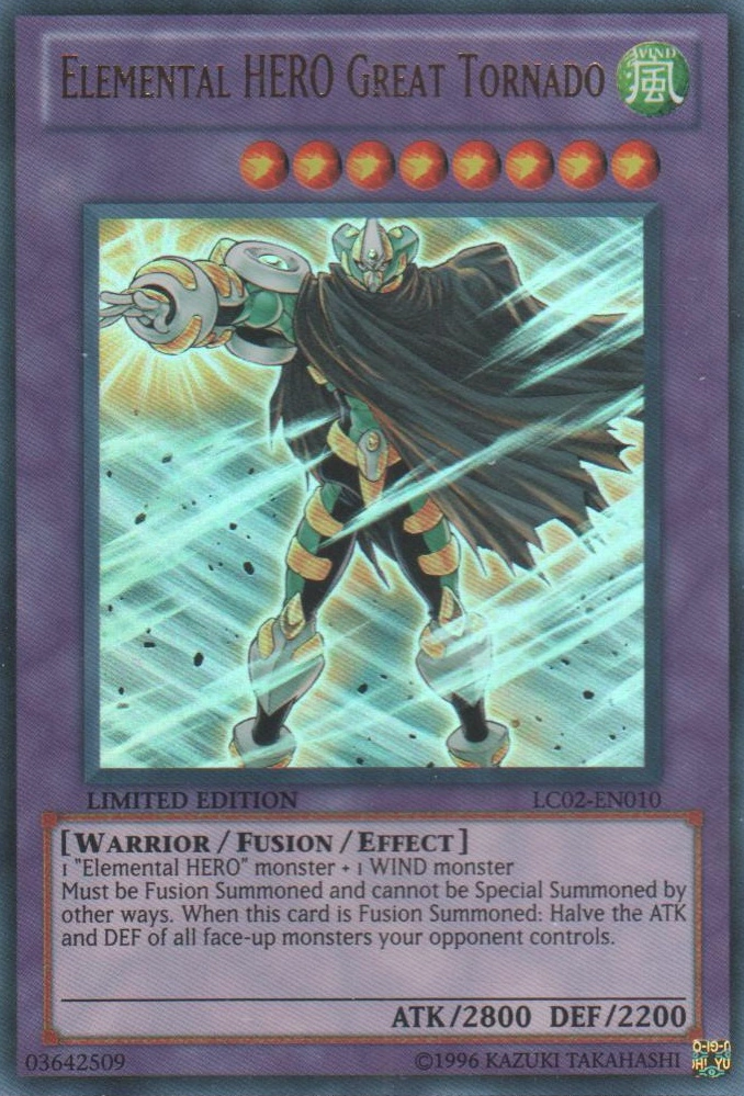 EHERO  トルネード EHERO トルネード Card Gallery:Elemental HERO Great Tornado | Yu-Gi