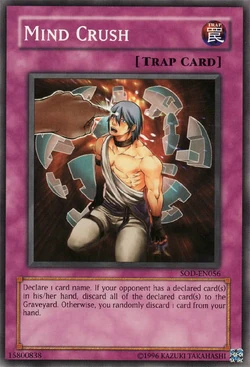 Card Gallery:Mind Crush | Yu-Gi-Oh! Wiki | Fandom