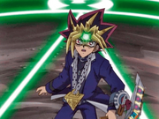 The Pharaoh, horrified at what his actions has caused since falling prey to his own inner fury.