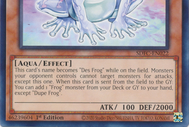 Yu-Gi-Oh! Carta Poison Draw Frog (CRV-EN028) - 1st Edition, Comune Da Cybernetic Revolution