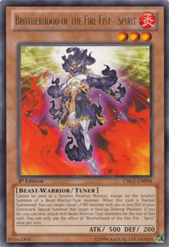 Yugi-oh! Brotherhood Of The Fire Fist Cardinal Figa-en026 Su