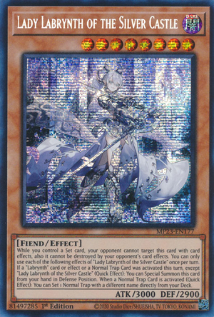 Lady Labrynth of the Silver Castle (New Art) - Yugioh