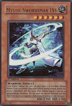 Card Gallery:Mystic Swordsman LV6 | Yu-Gi-Oh! Wiki | Fandom