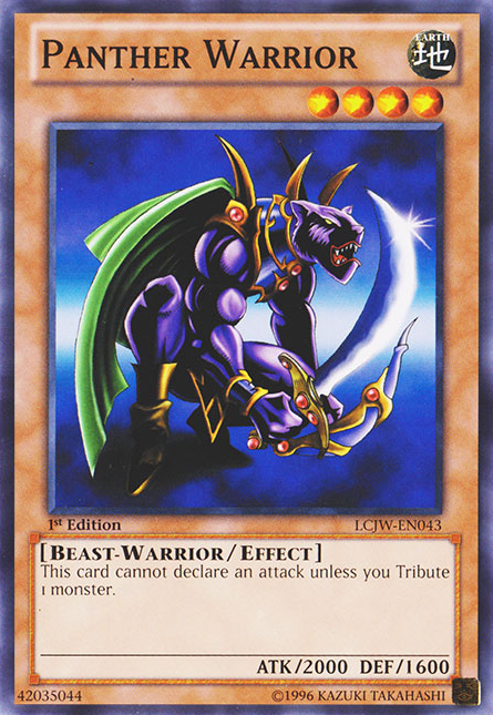 Card Errata:Panther Warrior | Yu-Gi-Oh! Wiki | Fandom