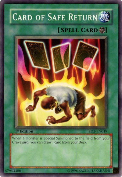 Card Errata:Card of Safe Return | Yu-Gi-Oh! Wiki | Fandom