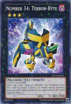 Card Gallery:Number 34: Terror-Byte | Yu-Gi-Oh! Wiki | Fandom