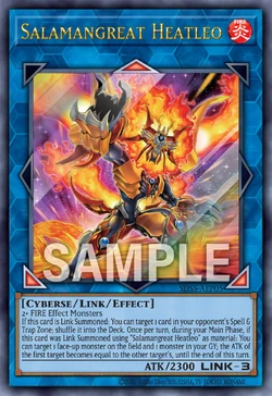 Card Gallery:Salamangreat Heatleo | Yu-Gi-Oh! Wiki | Fandom