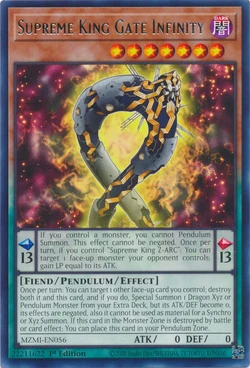 Card Gallery:Supreme King Gate Infinity | Yu-Gi-Oh! Wiki | Fandom