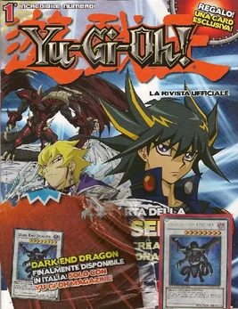 Yu-Gi-Oh! The Official Magazine promotional cards