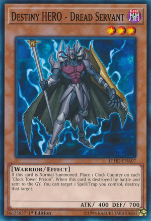 Destiny HERO - Dread Servant | Yu-Gi-Oh!+BreezeWiki