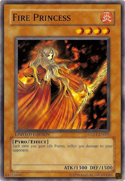 Card Errata:Fire Princess | Yu-Gi-Oh! Wiki | Fandom