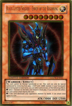 PSA 10 YuGiOh Black Luster Soldier Ultra Rare GET Campaign