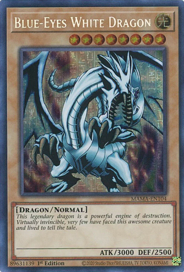 Dragão Branco de Olhos Azuis, Yu-Gi-Oh!