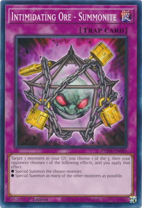 Intimidating Ore - Summonite | Yu-Gi-Oh! Wiki | Fandom
