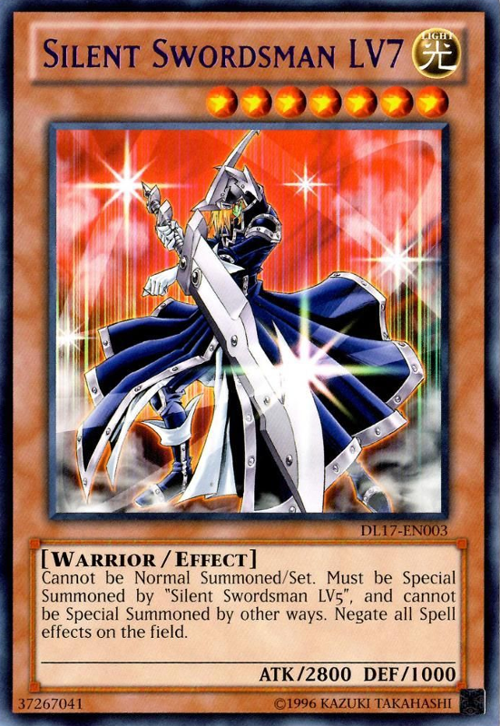 Card Errata:Silent Swordsman LV7 | Yu-Gi-Oh! Wiki | Fandom