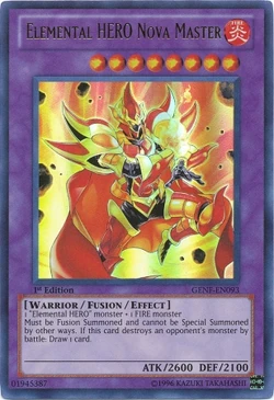Card Gallery:Elemental HERO Nova Master | Yu-Gi-Oh! Wiki | Fandom
