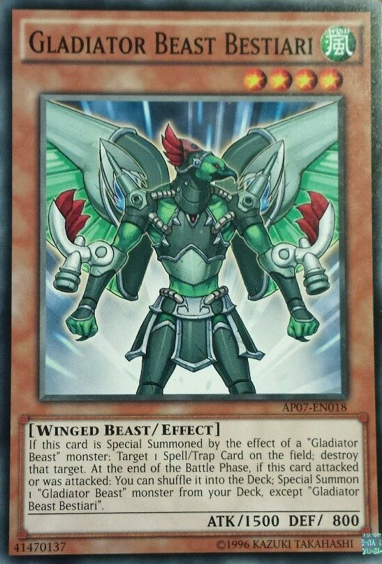 Gladiator Beast Bestiari | Yu-Gi-Oh! Wiki | Fandom